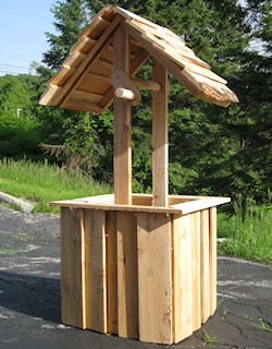 cedar wishing well